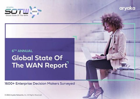 SD-WANとSASEの成功に関する年次レポート 〜Aryaka Global State of the WAN 2022〜