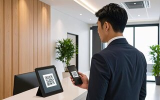 来訪者受付のDXをモバイルアプリで実現するアプローチ ～QR受付アプリ開発による業務再設計～